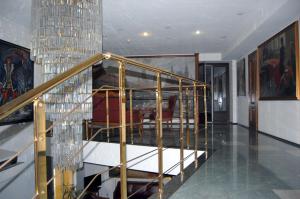 Postel nebo postele na pokoji v ubytování Art Hotel Academy