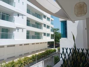 an external view of a building at Hotel SEREMA in Cartagena de Indias
