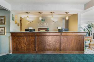 a view of a waiting room at aquality medical clinic at Quality Inn & Suites Manistique in Manistique