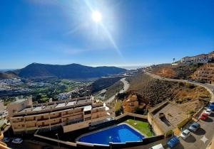 arial view of a villa with a swimming pool at Suite La Envía Golf in Almería