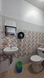 a bathroom with a sink and a toilet at Runa Runa The Best Samed Island in Ko Samed +68 photos