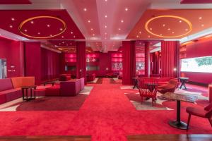 Χώρος καθιστικού στο Airport Hotel Basel - Convenient & Friendly
