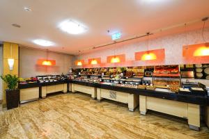 a store with a lot of food on display at Midtown Hotel in Istanbul