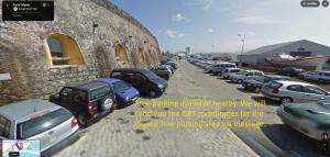 a bunch of cars parked in a parking lot at Azor Signature Flats - III in Ponta Delgada
