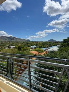 a view from the balcony of a house at Mimi Home Stays in Voi