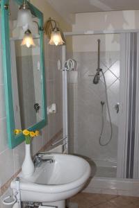 A bathroom at La Terrazza
