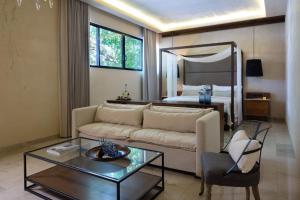 พื้นที่นั่งเล่นของ Adoro Hotel Boutique