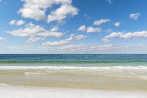 a view of the ocean from the beach at Plantation West #1261 in Gulf Highlands