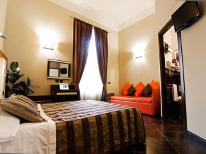 En eller flere senge i et værelse på Cenci Bed & Breakfast Fontana di Trevi