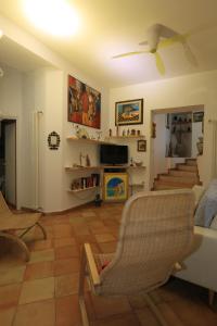 Een zitgedeelte bij Casa Speranza