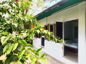 a room with a bed on the side of a building at The Blue Planet Long Island in Middle Andaman