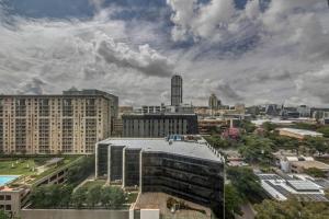 a view of a city with buildings at Sandton Skye Unit 1110 in Johannesburg