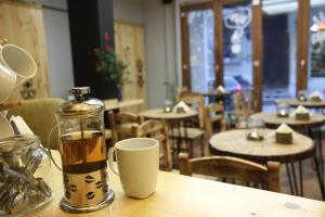 Um restaurante ou outro lugar para comer em Stay Inn Taksim Hostel