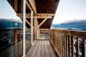 Rõdu või terrass majutusasutuses alpen select lodge Kleinwalsertal