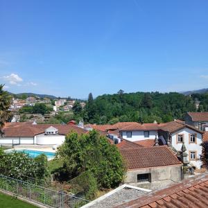 a view from the roof of a house at Casa da Miquinhas I in Ponte da Barca