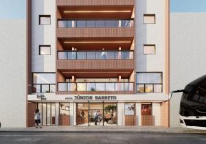 a rendering of the exterior of a building at Hotel JB in Juazeiro do Norte