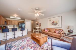 a living room with a couch and a table at WW H303 Dreams and Streams in New Braunfels