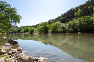 a view of a river with trees in the background at RG 203 Riverview Terrace in Canyon Lake