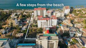 a few steps from the beach in a city at Maralma Bucerias 1 half Blocks from Beach Sleeps 4 in Bucerías