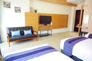 Televisyen dan/atau pusat hiburan di Slowly inn