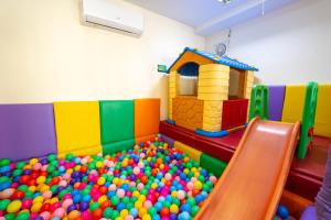 a play room with a large pile of balls at Kacha Resort & Spa, Koh Chang in Ko Chang