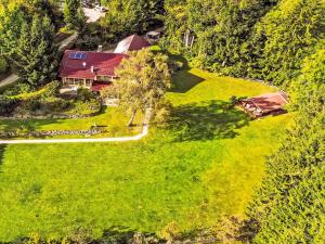 an aerial view of a house with a yard at Apartment Apt- Luna by Interhome in Feldkirchen in Kärnten