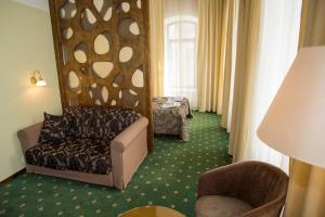 Posezení v ubytování Hotel St. Barbara