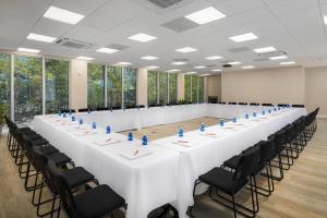 a large conference room with a long table and chairs at Alexandra Resort - All-Inclusive in Providenciales +218 photos