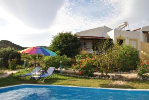 The swimming pool at or close to Galini Apartments