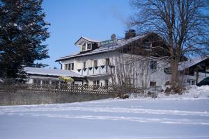 Hotel "Haus am Berg" v zimě