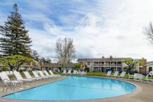 a swimming pool with lounge chairs and a resort at Silverado Resort and Spa 375 in Napa
