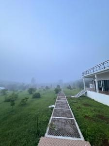a view from the roof of a house at Boonfarm&homestay in Ban Nop Hak