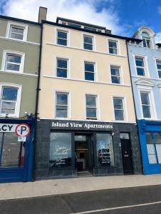 a building on the side of a street at Unit 5 Stunning Oceanview Apartment in Cobh
