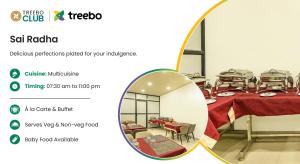 a screenshot of a picture of a table with a mirror at Treebo Sairadha in Pune