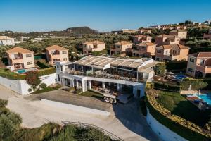 an aerial view of a mansion at St John Villas Zakynthos in Tsilivi
