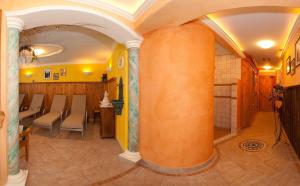 Posezení v ubytování Apartment Gästehaus Luggau