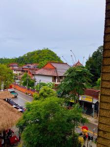 a view of a town with a street and buildings at Coconut Studio Aonang in Ao Nang Beach