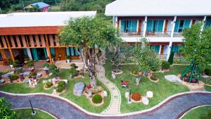 Zahrada ubytování Princess River Kwai Hotel