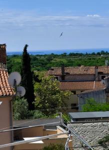 a view from the roof of a building at Casa Eddy in Bale