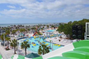a view of a water park with a pool at Ocean Lakes Walk to beach! Waterpark! Arcade! Dogs Welcome! in Myrtle Beach