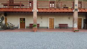 Budova, kde se bed and breakfast nachází