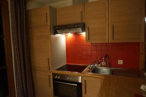 Kuchyňa alebo kuchynka v ubytovaní Appartements Huber