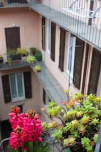 A balcony or terrace at Le Dame Della Cortesella B&B