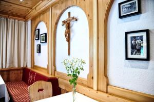 Posezení v ubytování Gletscher-Landhaus Brunnenkogel