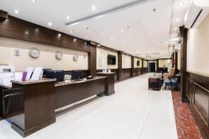Лоби или рецепция в Taleen Serviced Apartments Al Aqiq- تالين العقيق للشقق المخدومة