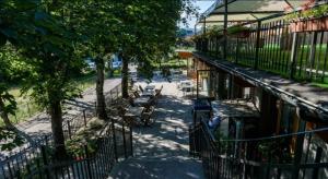 Vonkajšia záhrada v ubytovaní Albergo Ristorante Il Laghetto