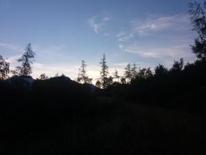 Táj az apartmanház közelében