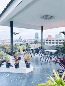 Balkón nebo terasa v ubytování Dday Luxury Pattaya by D-Eco Wellness Centre