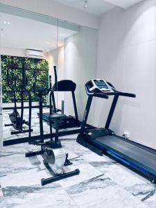 Fitness centrum a/nebo fitness zařízení v ubytování Dday Luxury Pattaya by D-Eco Wellness Centre