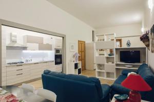 Kuchyň nebo kuchyňský kout v ubytování Il Fiore dei Sassi